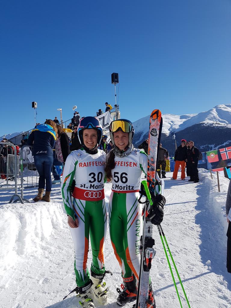 Girls Team Ireland St Moritz 2017