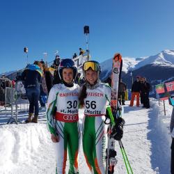 Girls Team Ireland St Moritz 2017