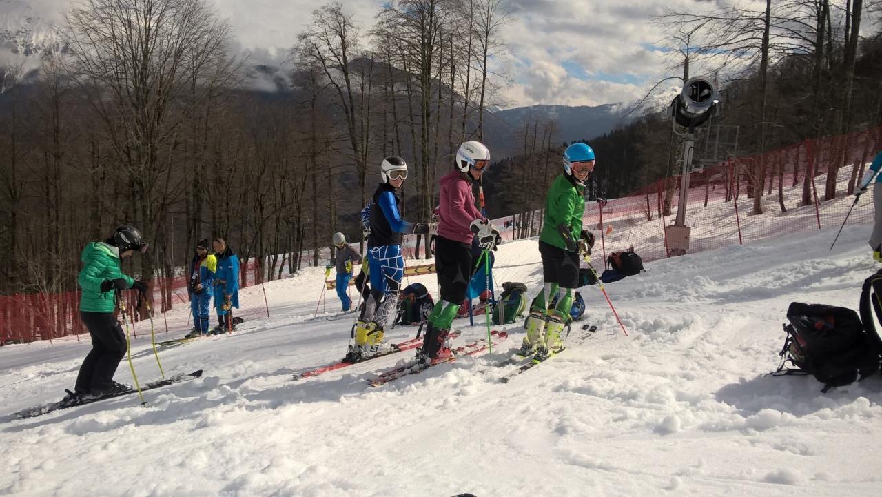 Sochi 2016 - GS Training - Team IRL