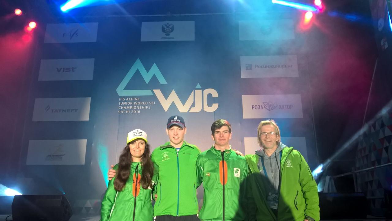 Sotchi 2016 - Alpine World Junior Championship - Team IRL