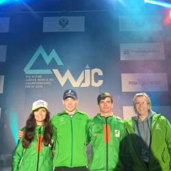 Sotchi 2016 - Alpine World Junior Championship - Team IRL