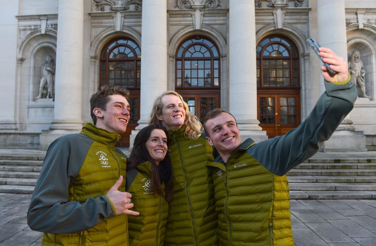 Team Ireland selfie