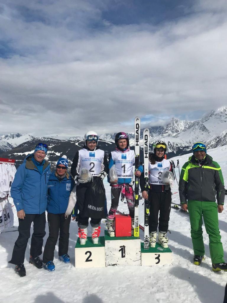 Third place GS St Gervais 2018