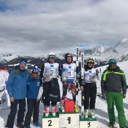 Third place GS St Gervais 2018