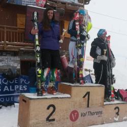 Val-Thorens - Podium in SL - FIS - April 2015